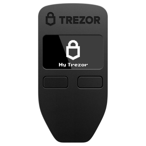 trezor one hardware wallet